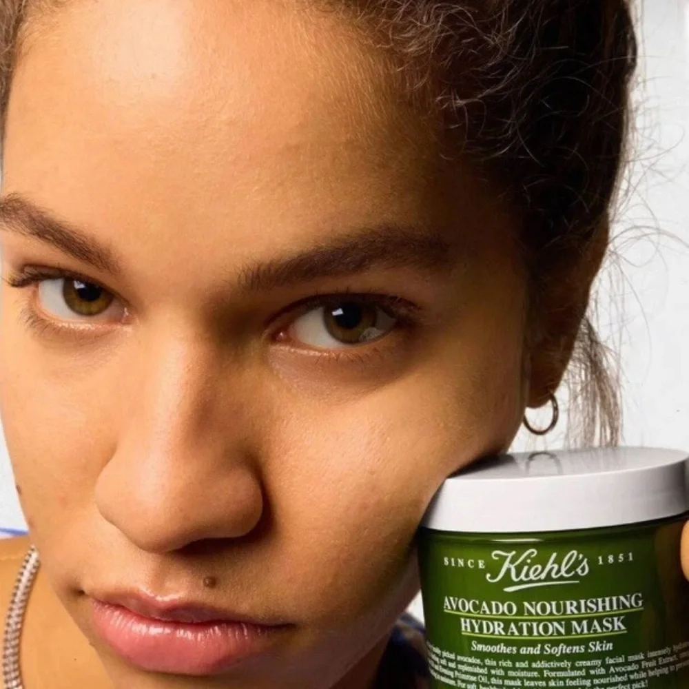 NEW Kiehl's Avocado Nourishing Hydration Mask Smoothes & Softens Skin - 3.4oz